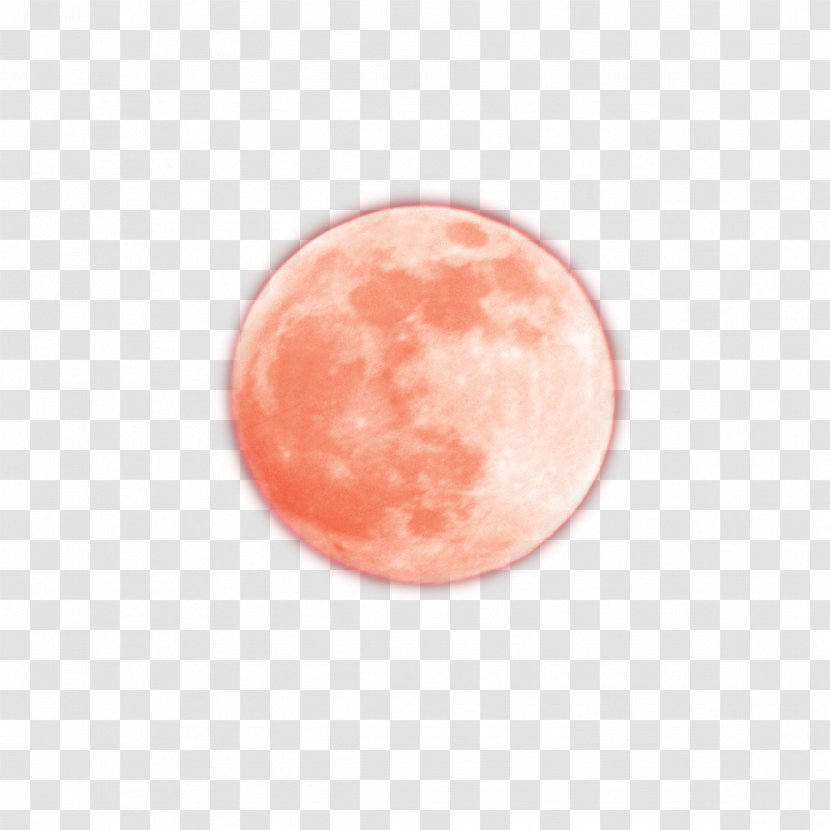 Cartoon Wallpaper - Peach - Moon Transparent PNG