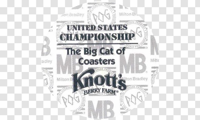 Brand Knott's Berry Farm Logo Pencil Sharpeners Font - Promotion Transparent PNG