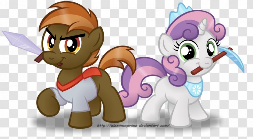 Pony Sweetie Belle Princess Luna Art Applejack - Horse Like Mammal - Button Mash Transparent PNG