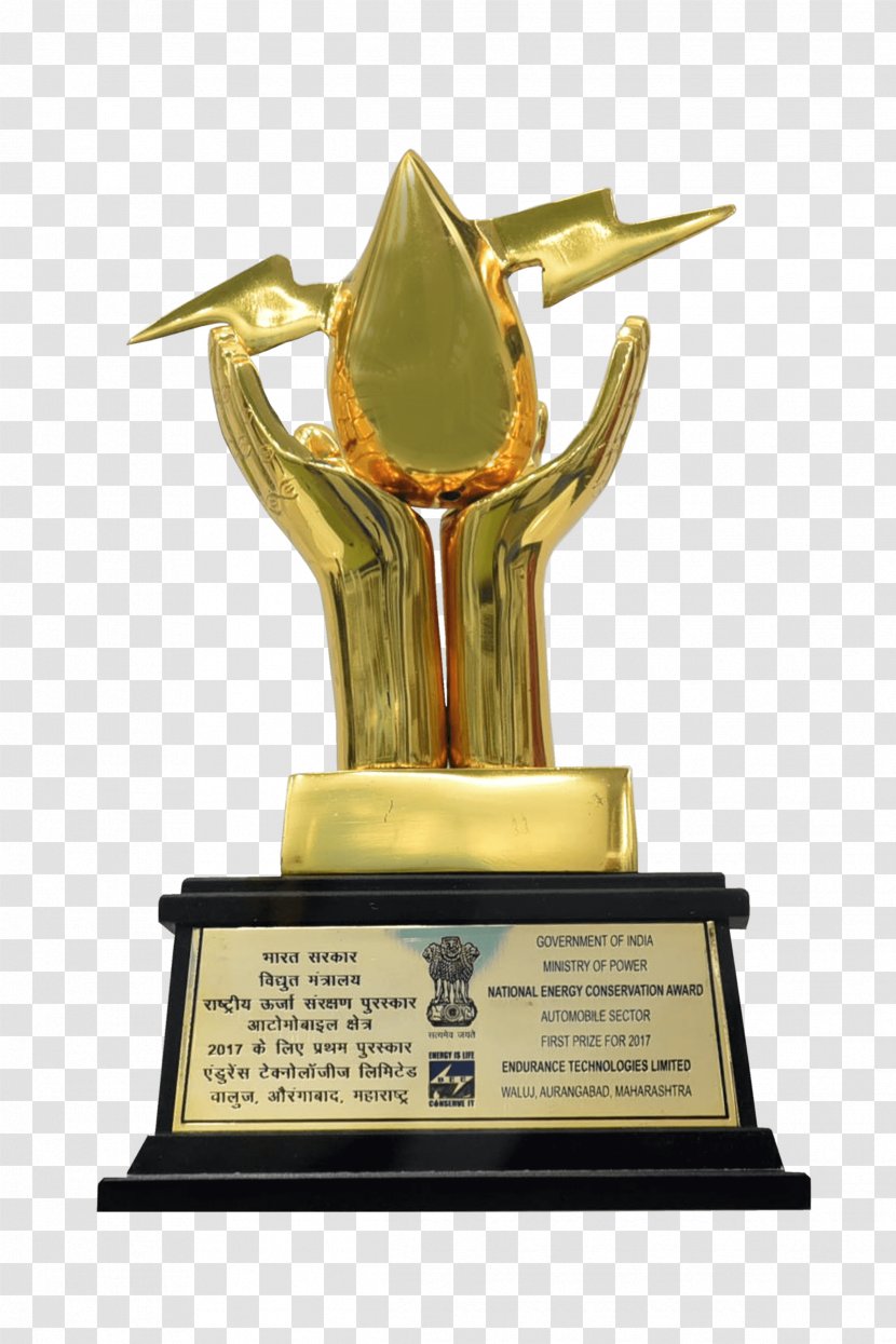 Endurance Technologies Award Trophy Car Statue - Government Of Gujarat Transparent PNG