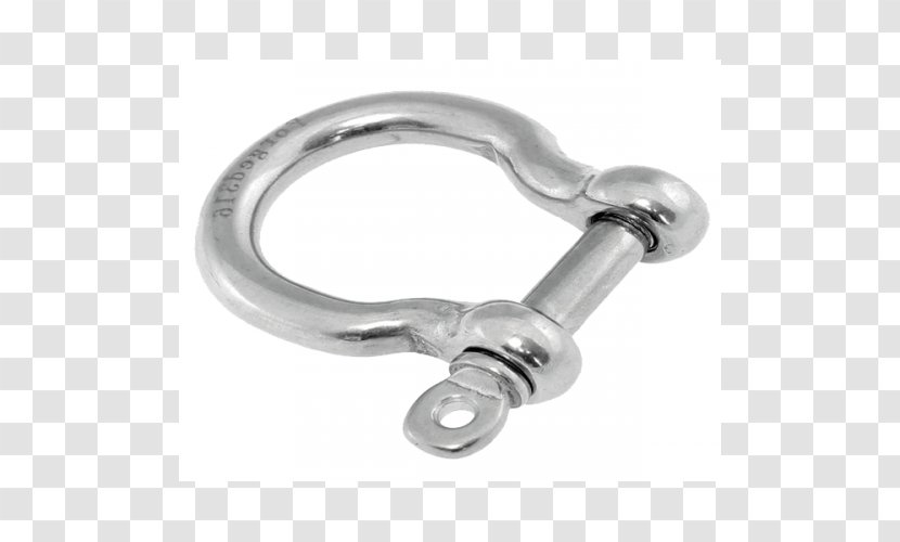 Shackle Stainless Steel Forging Sail - Hardware Transparent PNG