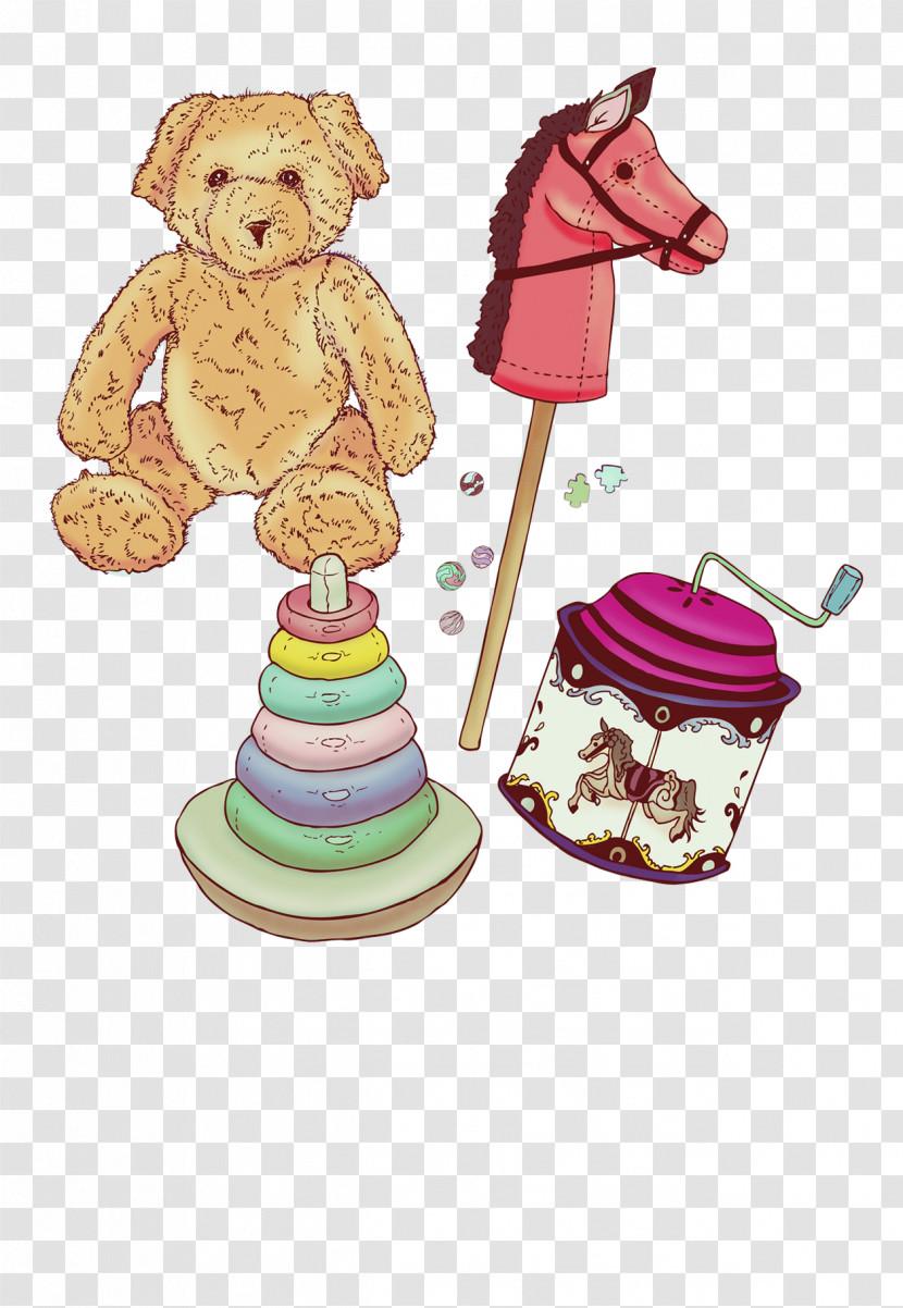 Cartoon Toy Animal Figure Transparent PNG