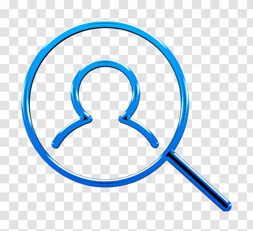 Magnifying Glass Icon People Search - User - Users Transparent PNG