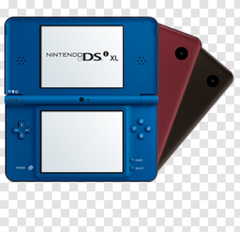 Nintendo DSi XL DS Lite 3DS Video Games - Cobalt Blue Transparent PNG