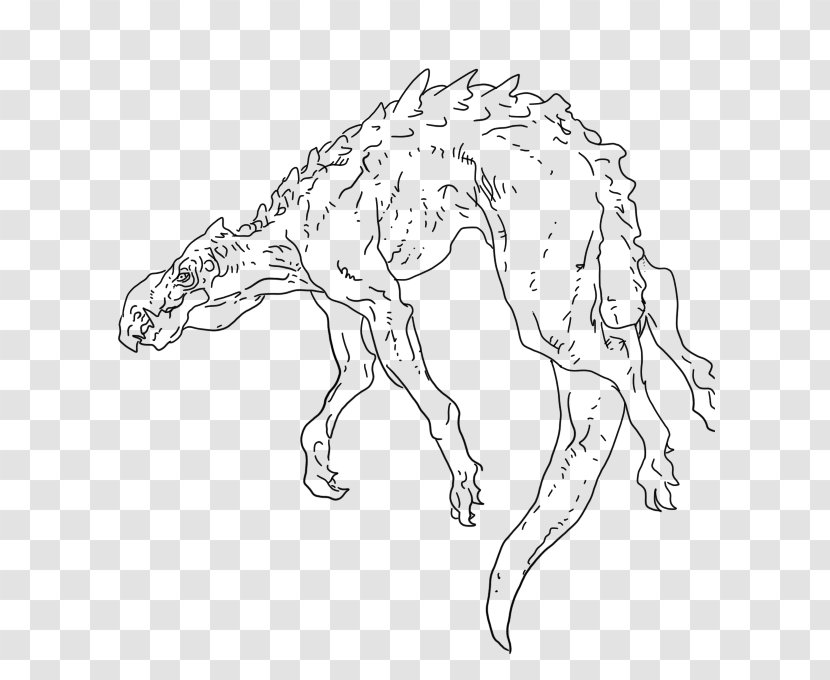 Line Art Drawing Brachiosaurus Hypsilophodon - Carnivoran - Dinosaur Transparent PNG