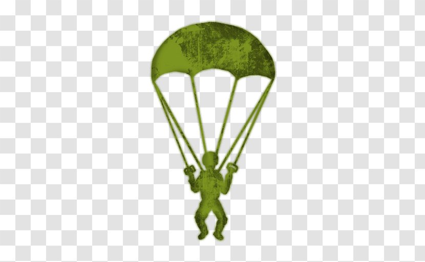 Parachute Parachuting Clip Art - Green - Army Background Cliparts Transparent PNG