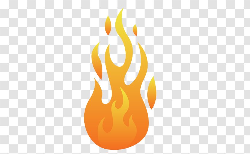 Orange - Logo - Fire Flame Transparent PNG