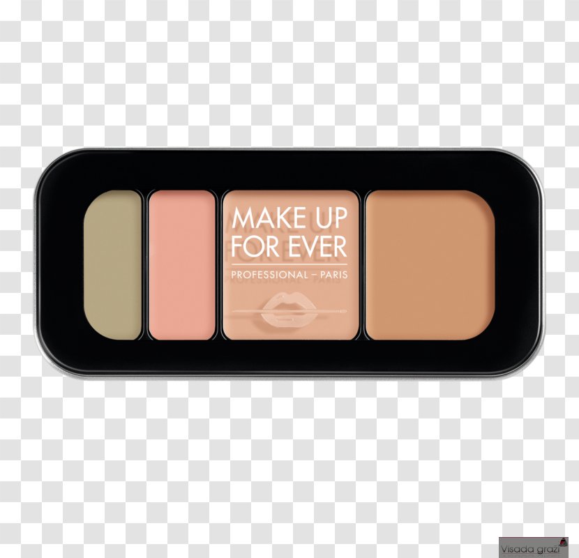 Concealer Cosmetics Make Up For Ever Rouge Palette - Cartoon - Color Powder Transparent PNG