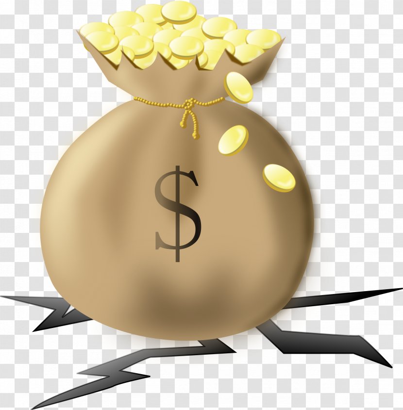 Money Bag Coin Clip Art - Saving - Stack Transparent PNG