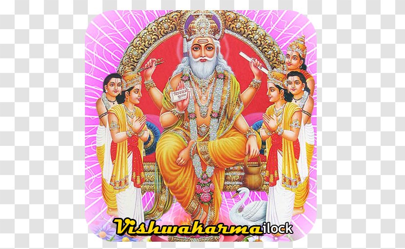 Krishna Mahadeva Vishvakarman Vishwakarma Puja Dwarka - Hinduism Transparent PNG