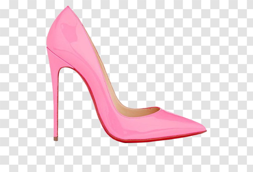 High-heeled Footwear Pink Shoe - Outdoor - High Heels Transparent PNG