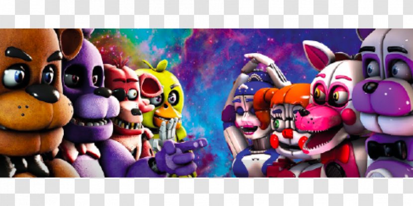 Five Nights At Freddy's 4 Frosting & Icing Cupcake FNaF World - Ultimate Custom Night - Party WALLPAPER Transparent PNG