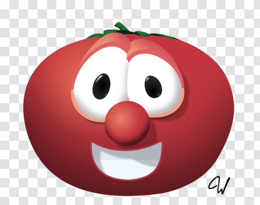 Bob The Tomato Larry Cucumber Character Big Idea Entertainment - Smile - DRAWING Transparent PNG