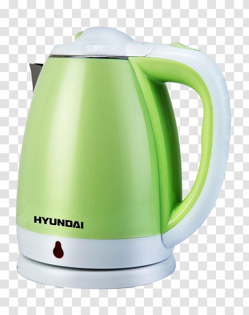 Electric Kettle Heating Electricity Blender - Switch - HYUN Brand Green Hot Transparent PNG