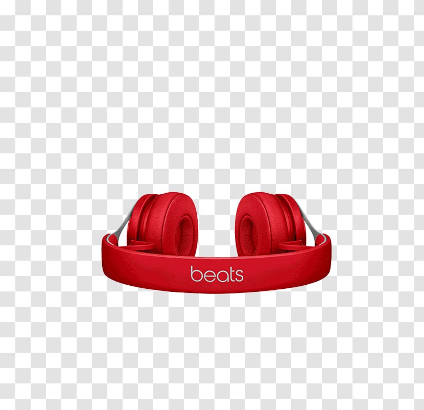 Microphone Headphones Beats Electronics Sound Audio Equipment - Flat Red Transparent PNG