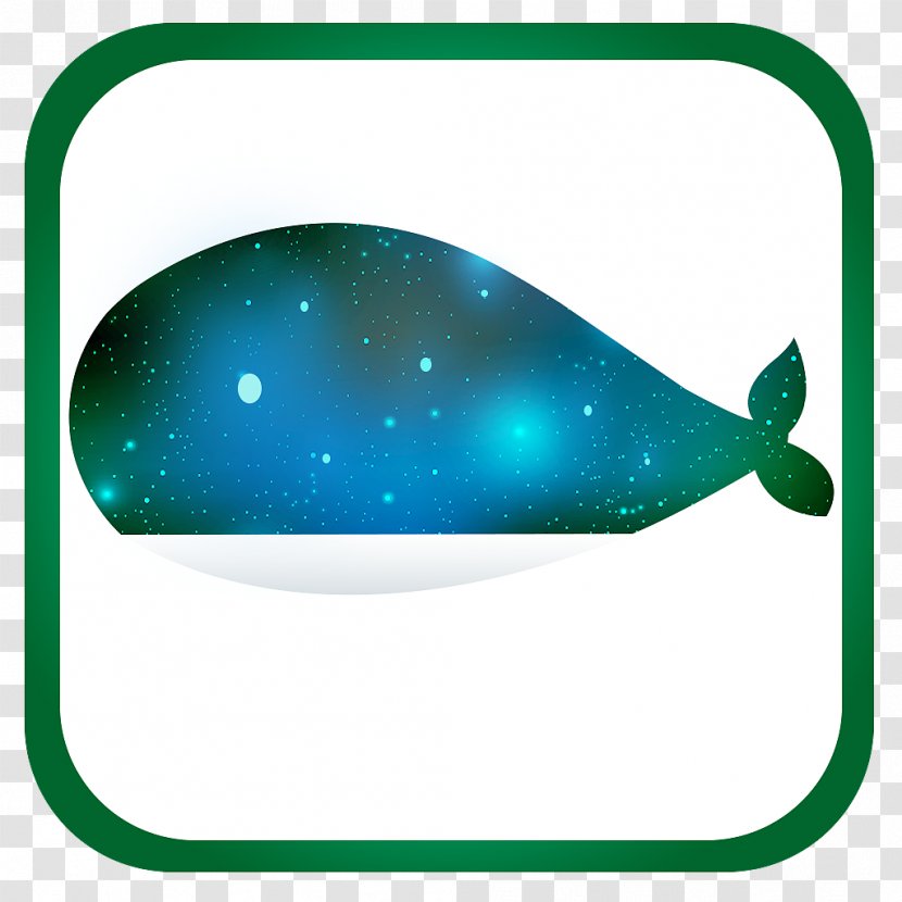 Green Fish Clip Art Marine Mammal - Baleia Sign Transparent PNG