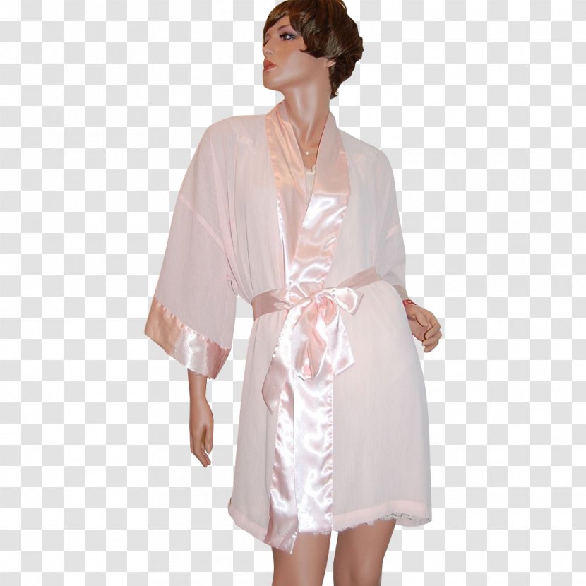 Robe Dress Satin Sleeve Costume Transparent PNG