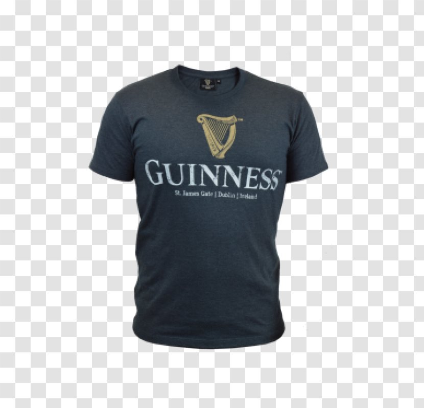 T-shirt Guinness Sleeve Logo Font Transparent PNG