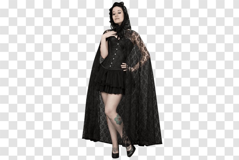 Robe Cape Dress Shrug Lace - Sleeve - Noble Transparent PNG