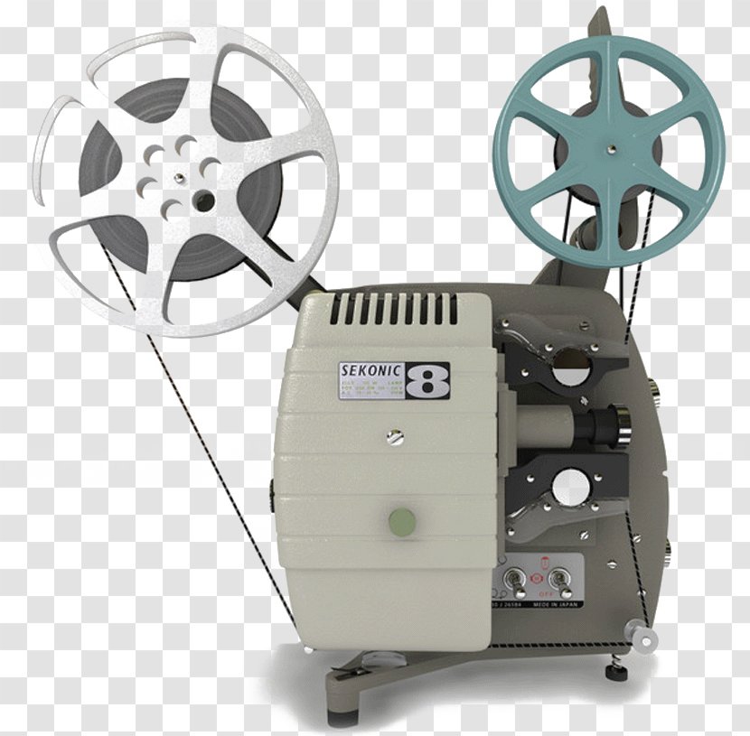 Movie Projector 8 Mm Film TurboSquid - Low Poly Transparent PNG
