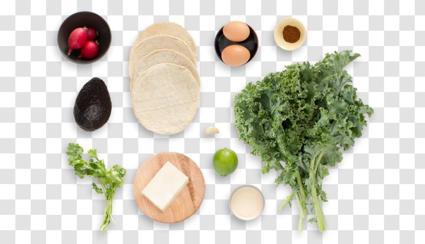 Vegetarian Cuisine Leaf Vegetable Mexican Quesadilla Taco - Breakfast Ingredients Transparent PNG