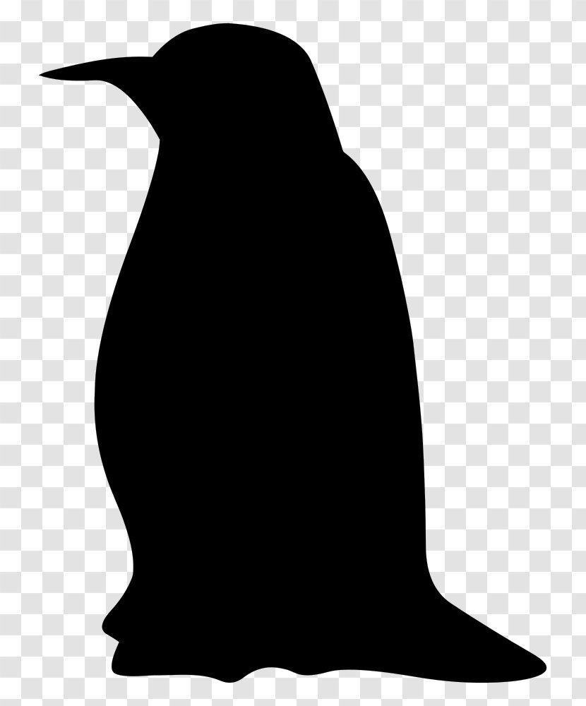 Emperor Penguin Silhouette Clip Art - Shadow Play Transparent PNG