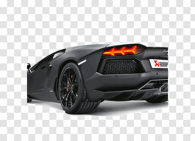 Lamborghini Aventador Exhaust System Car Gallardo - Automotive Exterior Transparent PNG