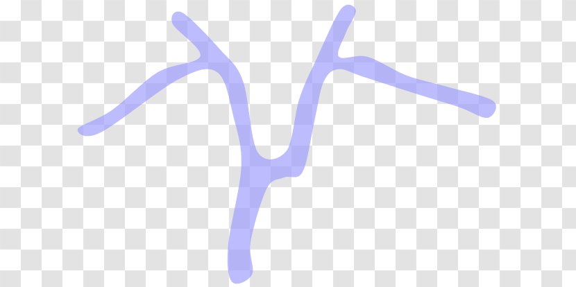 Antler Font - Hand - Lung Cancer Transparent PNG