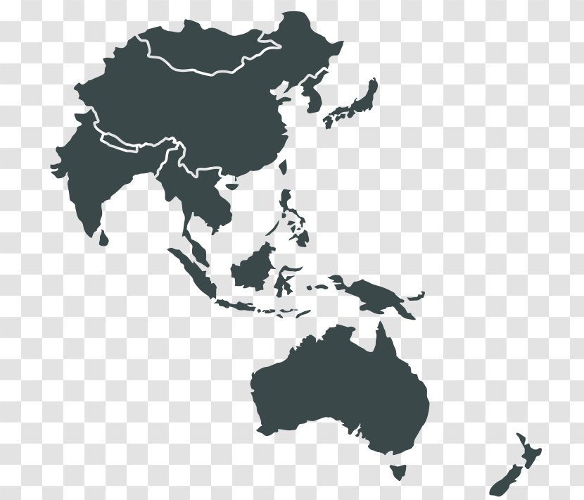 United States South America Asia-Pacific Middle East - World - Asia Transparent PNG