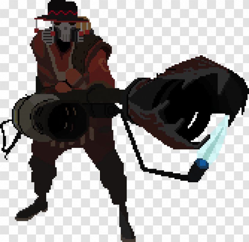 Team Fortress 2 Cave Story Pixel Art - Pyro Transparent PNG
