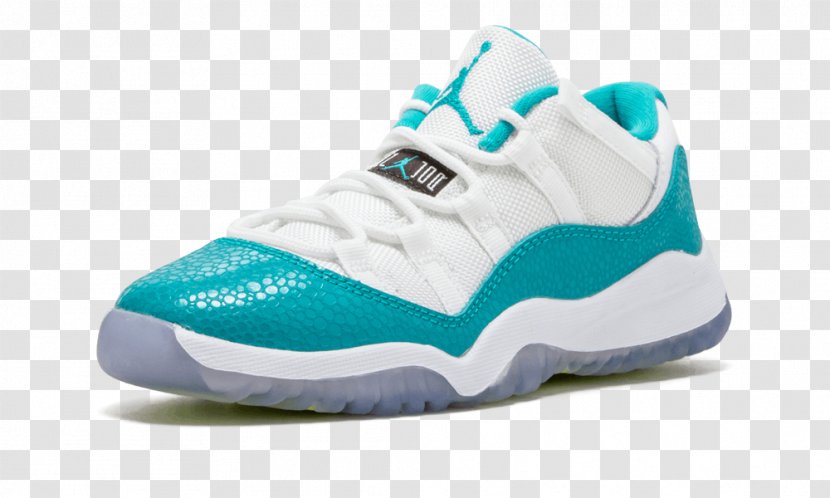 Sports Shoes Air Jordan Nike Boys 11 Retro Low Gp - Blue Transparent PNG