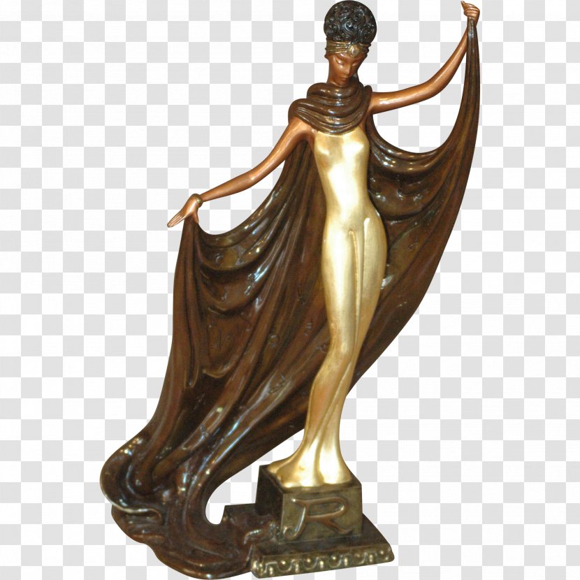 Bronze Sculpture Classical 01504 - Figurine Transparent PNG