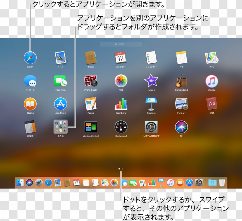 MacBook Launchpad MacOS Apple - Macbook Transparent PNG