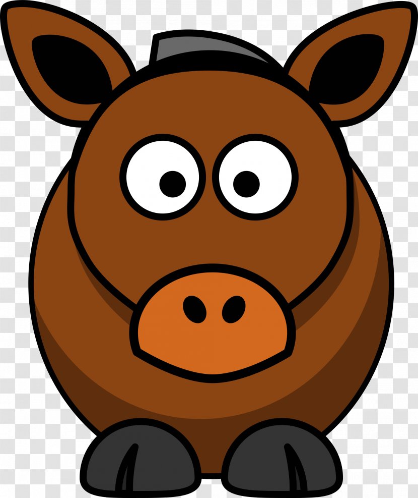 Wildebeest Cattle GNU Cartoon Clip Art - Snout - Horse Cliparts Transparent PNG