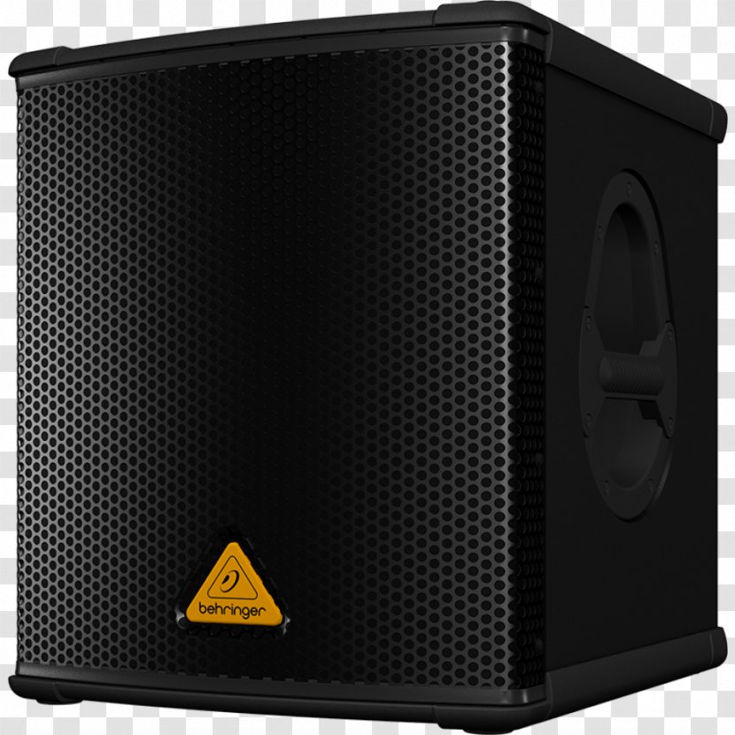 Subwoofer Behringer Loudspeaker Audio Public Address Systems - Sound Transparent PNG