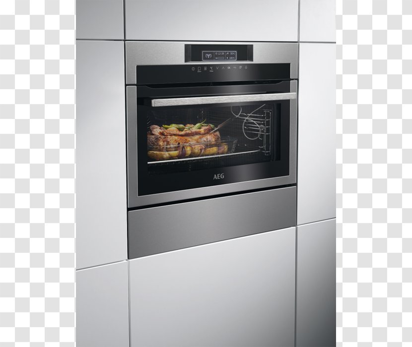 Microwave Ovens Stoomoven Home Appliance AEG KME521000M - Kitchen Stove - Oven Transparent PNG