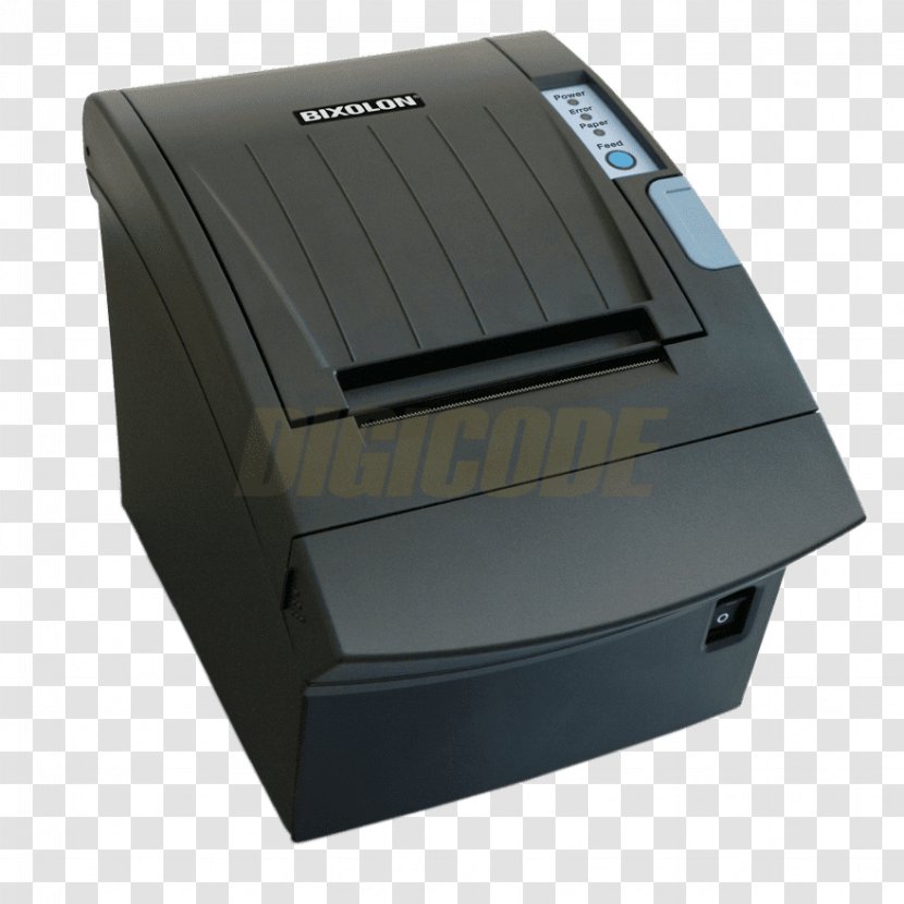 Laser Printing Paper Inkjet Printer BIXOLON SRP-350III - Point Of Sale Transparent PNG