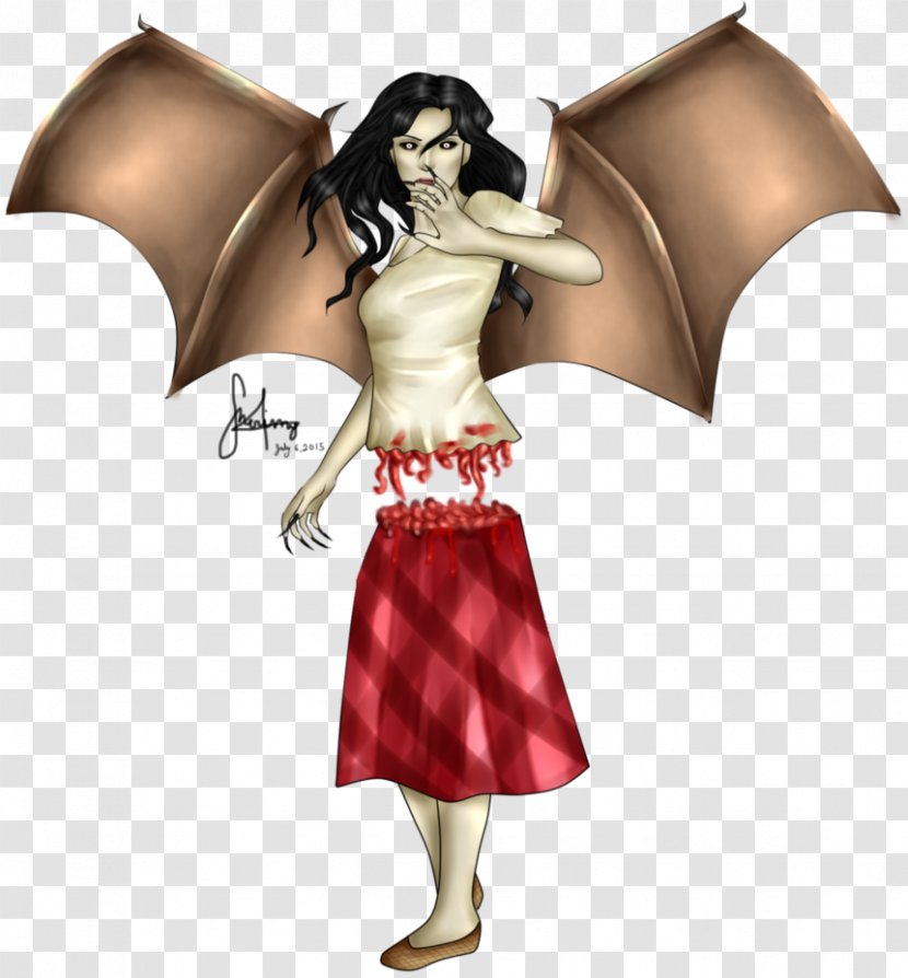 Manananggal Aswang Drawing Vampire - Costume Transparent PNG