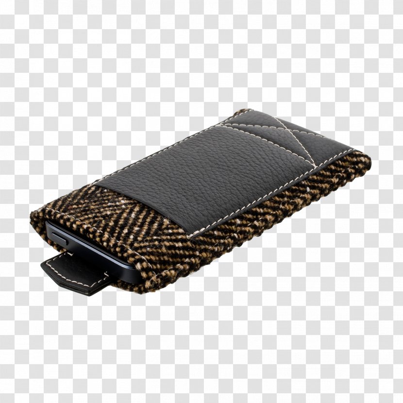 Leather Wallet - Black Transparent PNG
