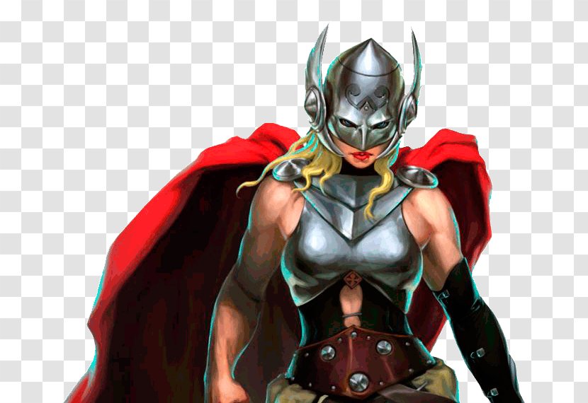 Jane Foster Thor: God Of Thunder Loki Sif - Action Figure - Thor Transparent PNG
