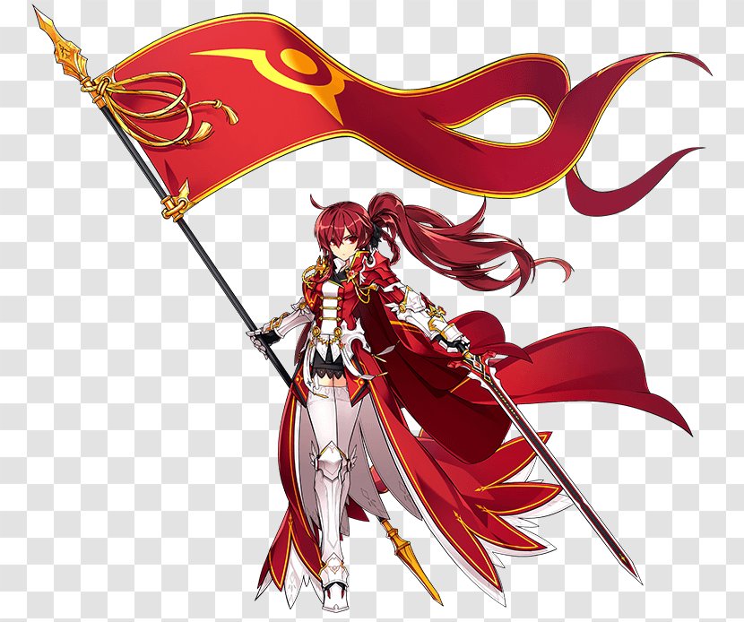 Elsword Elesis YouTube Character - Silhouette - Youtube Transparent PNG