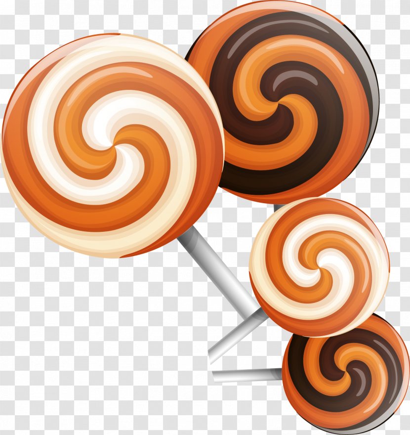 Lollipop Euclidean Vector Clip Art - Spiral Transparent PNG