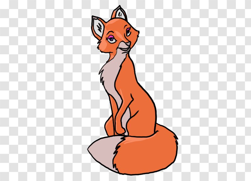 Cartoon Drawing Clip Art Red Fox Face Cliparts Transparent Png