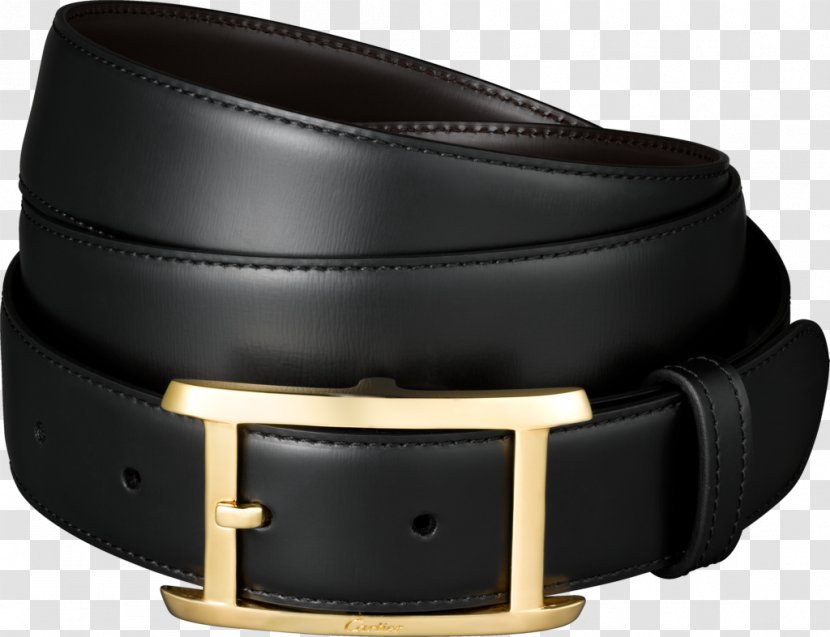Belt Cartier Leather Buckle Strap - Watch Transparent PNG