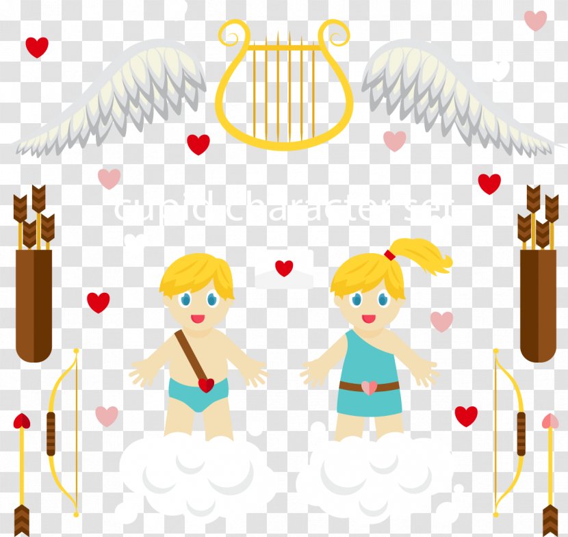 Cupid Clip Art - Designer - Angel Equipment Transparent PNG