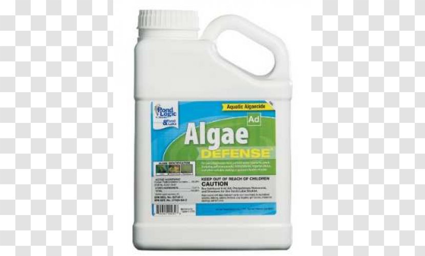 Pond Algaecide Quart Gallon - Liquid - Algae Transparent PNG