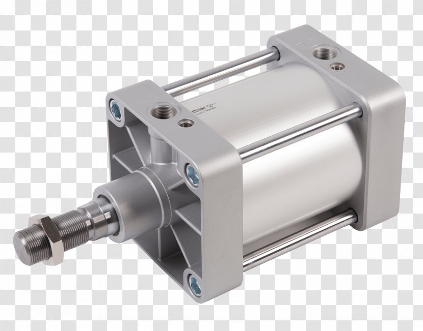 Pneumatic Cylinder Pneumatics Actuator Compressed Air Filters Hydraulic - Cast Transparent PNG