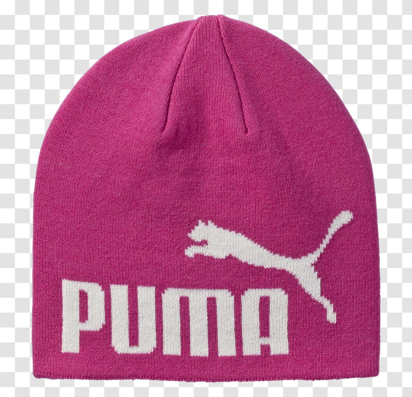 Beanie Cap Cougar Puma Hat - Pink - Lyle And Scott Logo Transparent PNG