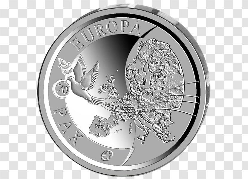 Europa Coin Programme Belgium Monete Da 10 Euro Italiane Silver - Note Transparent PNG