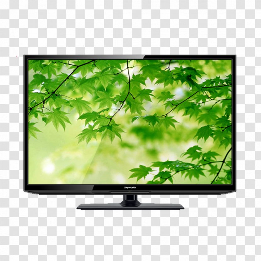 LED-backlit LCD Television Set High-definition Light-emitting Diode - Hd Ready - PPT Transparent PNG